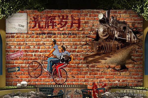 憶青春主題餐廳如何裝修設(shè)計？